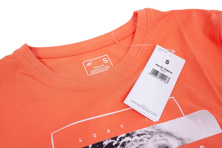 Koszulka męska 4F bawełna 100% H4L20 TSM035-64S