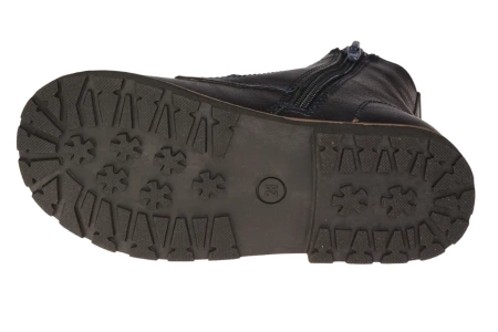 Dziecięce buty zimowe American Club BAB17182ENA granatowe