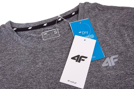 Koszulka męska 4F poliester H4L19 TSMF002-24M