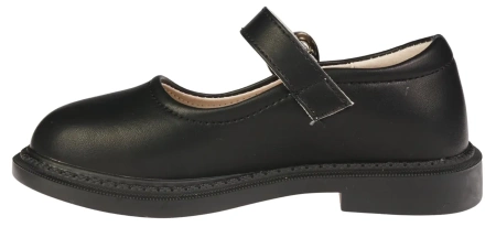 Półbuty dziewczęce baleriny dziecięce Apawwa BMC541BL czarne