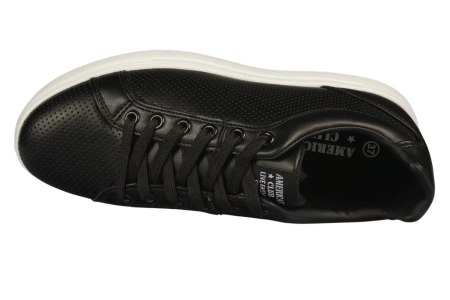 Damskie buty sportowe American Club DRH66BL czarne
