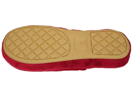 Damskie pantofle tekstylne American Club DSL-12RE