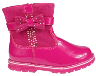 Buty zimowe dziecięce Clibee AH-114PE różowe