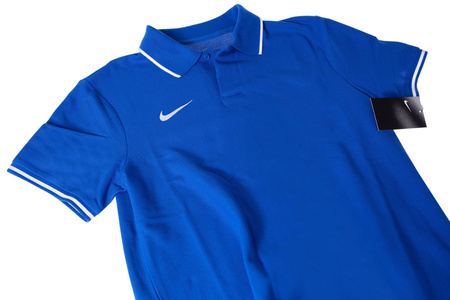 Koszulka męska Nike polo TM Club 19 SS AJ1502-463