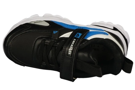 Dziecięce buty sportowe American Club sneakersy dziecięce BBS21BLRBU czarne
