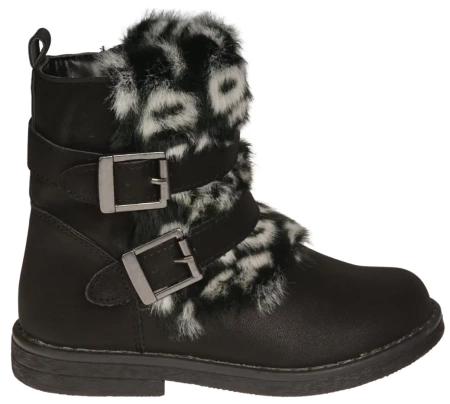 Dziecięce buty zimowe American Club BGC36BL czarne