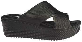 Damskie klapki basenowe American Club DNH164BL czarne