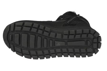 Dziecięce buty zimowe American Club CES142/23BL czarne