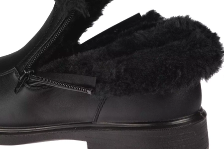 Męskie półbuty zimowe Skotnicki MB-4-0610BL