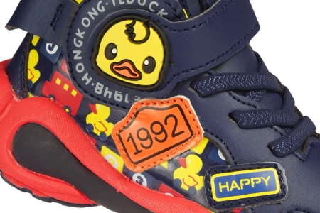 Dziecięce buty sportowe American Club sneakersy dziecięce ABD17/21BLRE