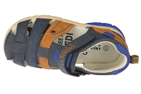 Dziecięce sandały American Club XD-138/24 granatowe