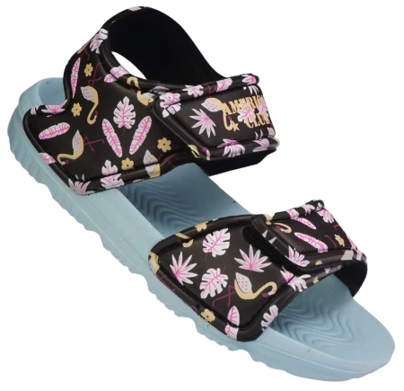 Dziecięce sandały piankowe American Club BNH-143BU niebieskie