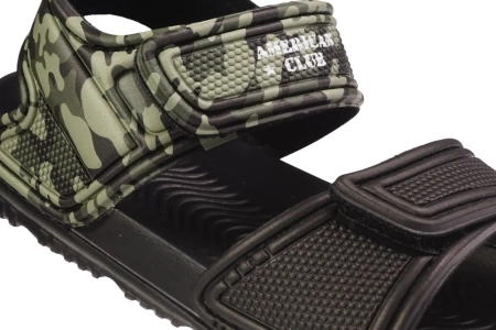 Dziecięce klapki basenowe American Club CNH-140GR moro