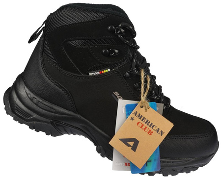 Buty zimowe damskie American Club WT-59BL