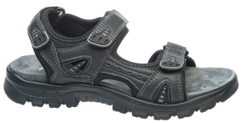 Młodzieżowe sandały American Club DRD-05BL czarne