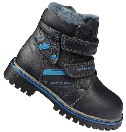 Dziecięce zimowe buty Clibee AH-94ABUMO czarne