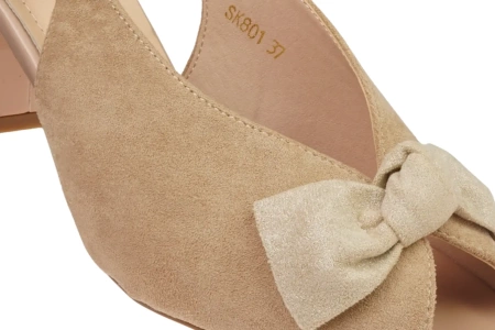 Sandały damskie Sergio Leone DSK801BE beżowe