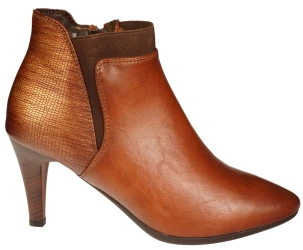 Damskie buty zimowe Urban Projekt DAM17024BR brązowe