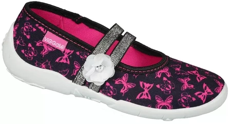 Tenisówki dziecięce Viggami Gabi Druk kapcie dziewczęce wsuwane