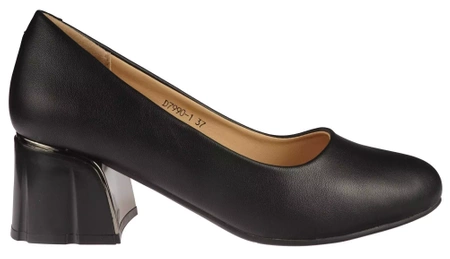 Półbuty damskie Sandway D7990-1CZ czarne