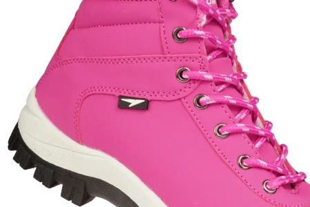 Buty zimowe młodzieżowe HKR DWLA86393FU różowe