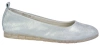 Baleriny damskie Sergio Leone DBL602-08MNI srebrne