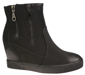 Buty przejściowe damskie Sergio Leone D28354CZ czarne