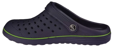 Męskie klapki basenowe w kolorze granatowym MH369M