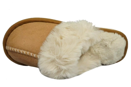 Damskie pantofle tekstylne firmy BONA DK-3-G10BE beżowe