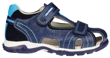 Sandały dziecięce clibbe BAB219DBUAC granatowe