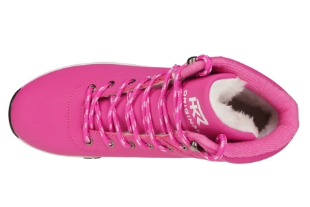 Buty zimowe młodzieżowe HKR DWLA86393FU różowe