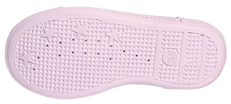 Tenisówki dziecięce Viggami DANUSIA MOTYLKI różowe kapcie dziewczęce