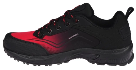 Młodzieżowe buty trekkingowe softshell American Club WT218RE czerwone