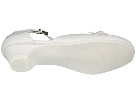 Półbuty dziewczęce komunijne American Club CKOM-50