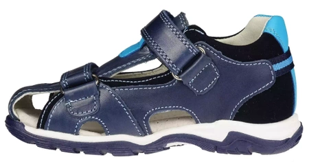 Sandały dziecięce clibbe BAB219DBUAC granatowe