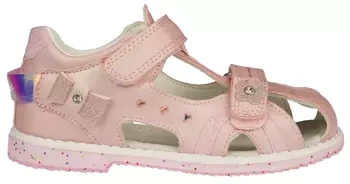 Sandały dziecięce clibbe BAB265PI różowe