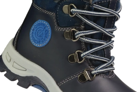 Dziecięce zimowe buty Clibee BH-131BU granatowe
