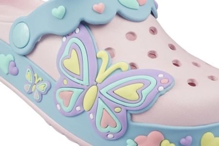 Dziecięce klapki basenowe American Club CNH184PI różowe