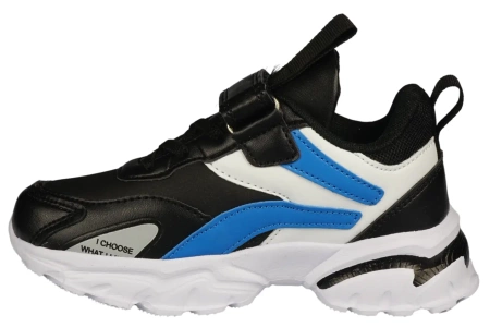 Dziecięce buty sportowe American Club sneakersy dziecięce BBS21BLRBU czarne