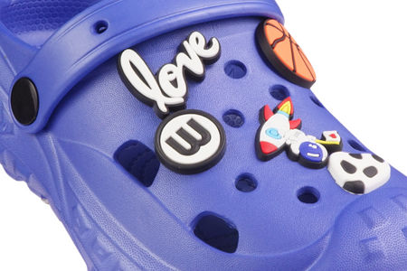 Dziecięce klapki basenowe Sport CH428NA granatowe