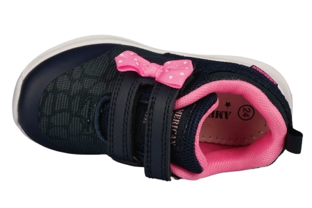 Dziecięce buty sportowe American Club AHA64NA granatowe