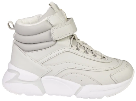 Dziecięce buty zimowe American Club CES48/22LTGY szare