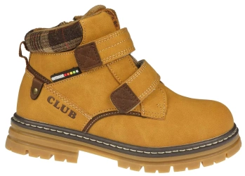 Zimowe buty dziecięce American Club trapery dziecięce BXD103/23CA brązowe