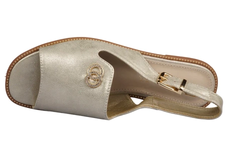 Sandały damskie Skotnicki DS-3-0634GO złote