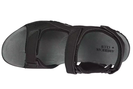 Sandały męskie American Club NHL-50BL czarne