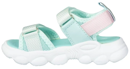 Dziecięce sandały American Club BRL-32/21 niebieskie