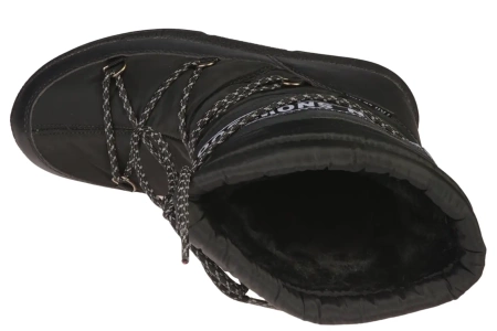 Zimowe buty damskie American Club DSN47BL czarne