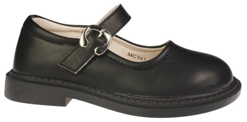 Półbuty dziewczęce baleriny dziecięce Apawwa BMC541BL czarne