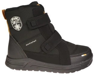 Dziecięce buty zimowe American Club CHL150/24BL czarne