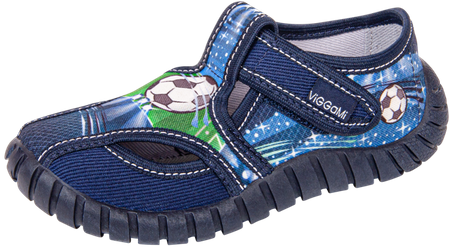 Tenisówki dziecięce Viggami TUBIŚ SPORT granatowe kapcie chłopięce
